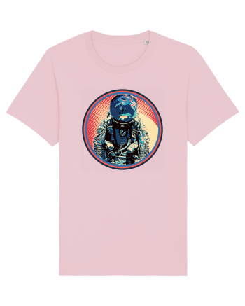 Retro Astronaut  Cotton Pink