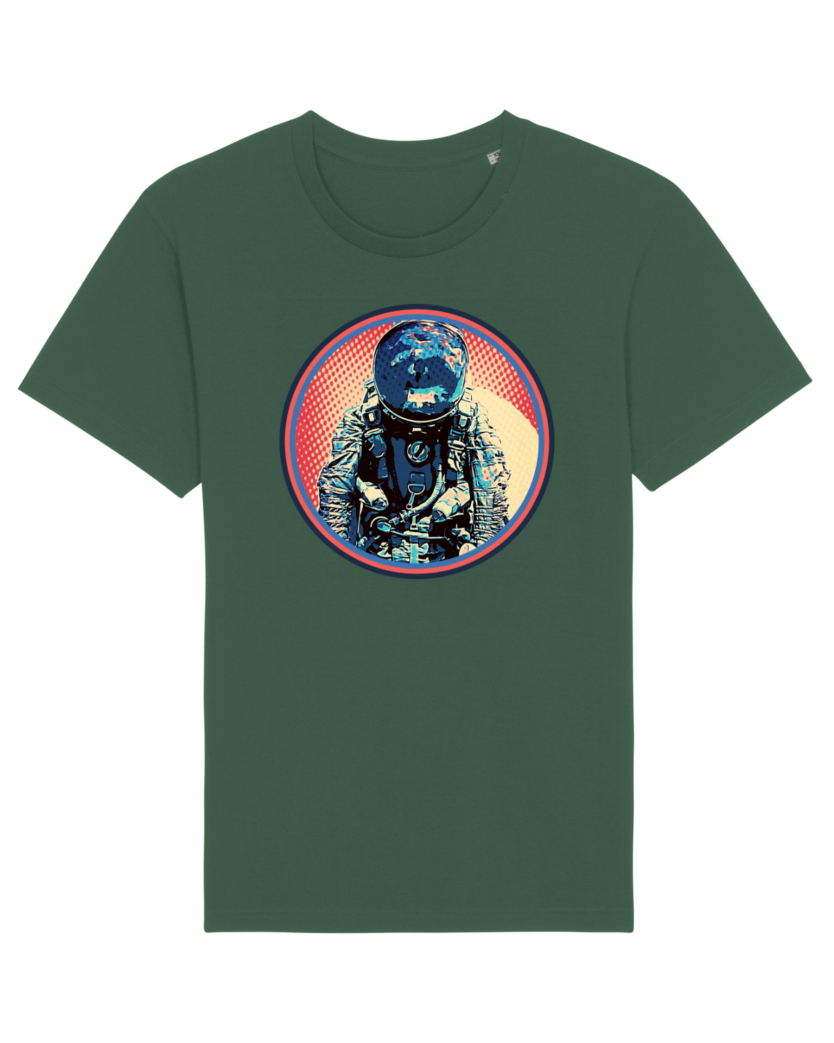 Tricou mânecă scurtă Unisex Rocker Bottle Green