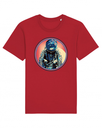 Retro Astronaut  Red