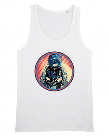 Retro Astronaut  White