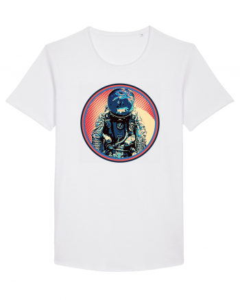 Retro Astronaut  White