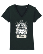 In memoriam frate Tricou mânecă scurtă guler V Damă Evoker
