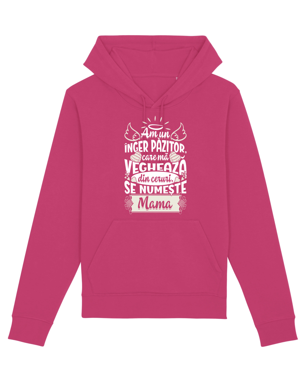 Hanorac Unisex Drummer Raspberry