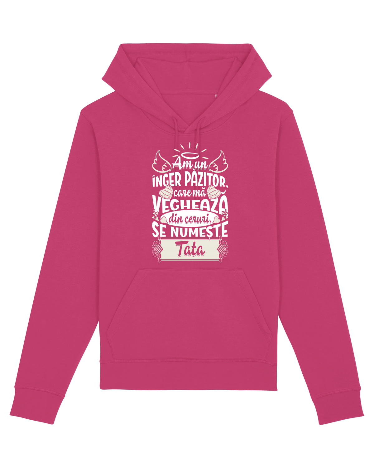 Hanorac Unisex Drummer Raspberry