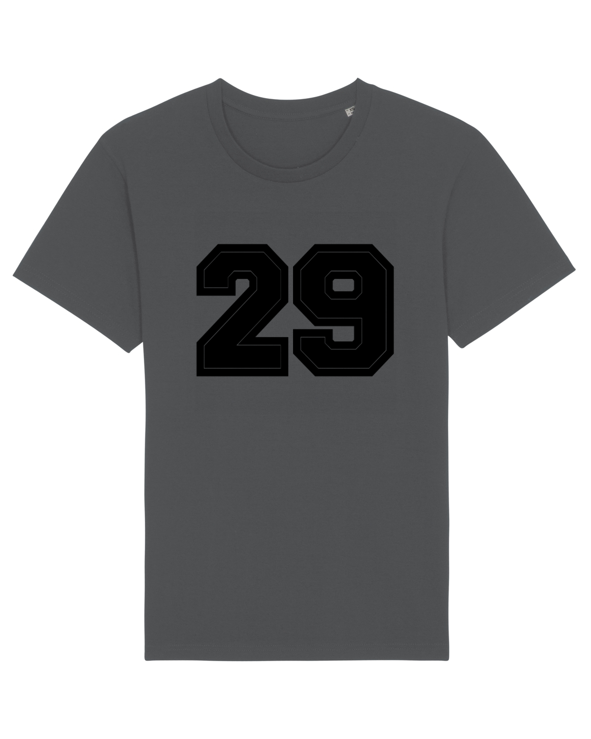 Tricou mânecă scurtă Unisex Rocker Anthracite