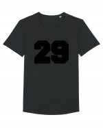 Jucator Numarul 29 Tricou mânecă scurtă guler larg Bărbat Skater