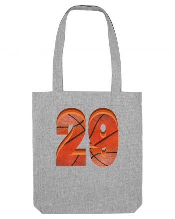 Jucator Basketball Numarul 29 Heather Grey