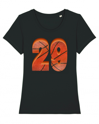 Jucator Basketball Numarul 29 Black