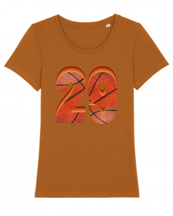 Jucator Basketball Numarul 29 Roasted Orange