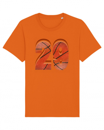 Jucator Basketball Numarul 29 Bright Orange