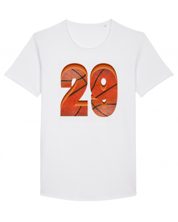 Jucator Basketball Numarul 29 White