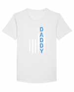 DADDY Tricou mânecă scurtă guler larg Bărbat Skater