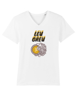Leu Greu Tricou mânecă scurtă guler V Bărbat Presenter