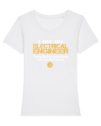ELECTRICAL ENGINEER White