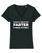 FATHER Tricou mânecă scurtă guler V Damă Evoker