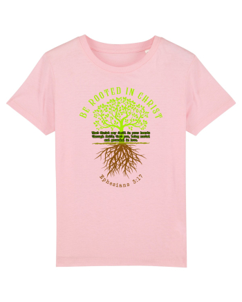 Rooted in Christ Cotton Pink