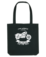 Two Wheels Forever Sacoșă textilă
