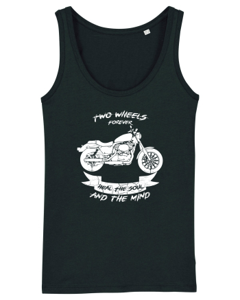 Two Wheels Forever Black