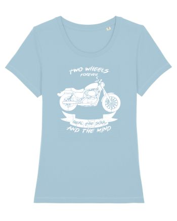 Two Wheels Forever Sky Blue