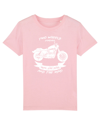 Two Wheels Forever Cotton Pink