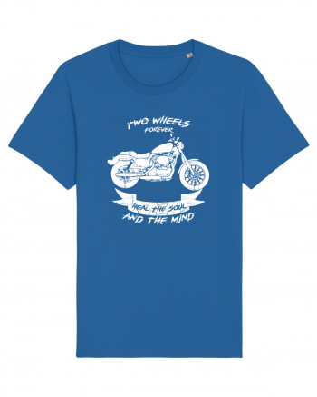 Two Wheels Forever Royal Blue