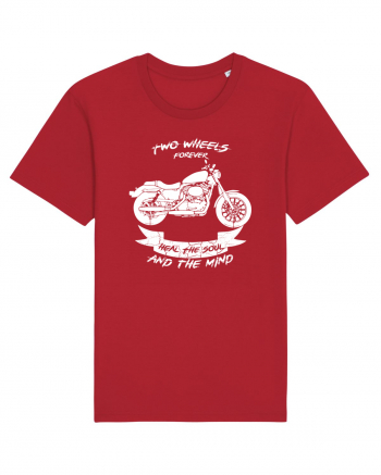 Two Wheels Forever Red