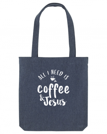 Coffee & Jesus Midnight Blue