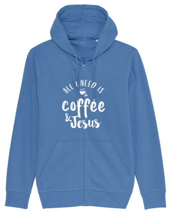 Coffee & Jesus Bright Blue