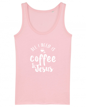 Coffee & Jesus Cotton Pink