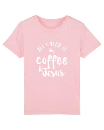 Coffee & Jesus Cotton Pink