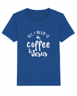 Coffee & Jesus Tricou mânecă scurtă  Copii Mini Creator