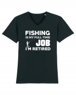 FISHING Tricou mânecă scurtă guler V Bărbat Presenter