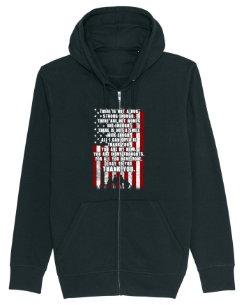AMERICAN FLAG Black