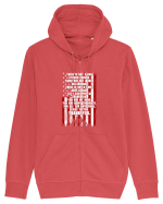 AMERICAN FLAG Hanorac cu fermoar Unisex Connector
