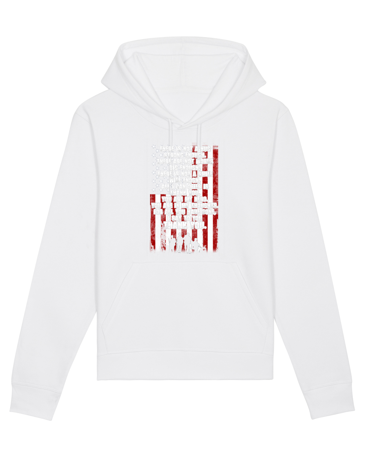 Hanorac Unisex Drummer White