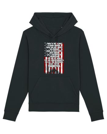 AMERICAN FLAG Black
