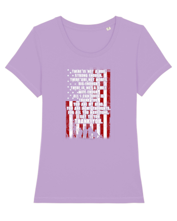AMERICAN FLAG Lavender Dawn