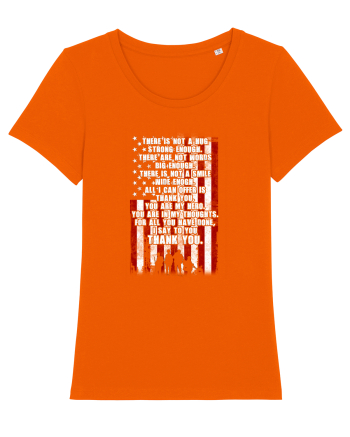AMERICAN FLAG Bright Orange