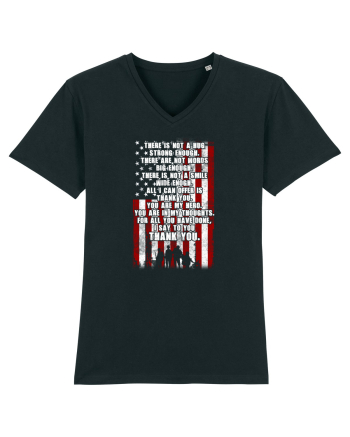 AMERICAN FLAG Black