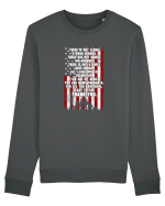 AMERICAN FLAG Bluză mânecă lungă Unisex Rise