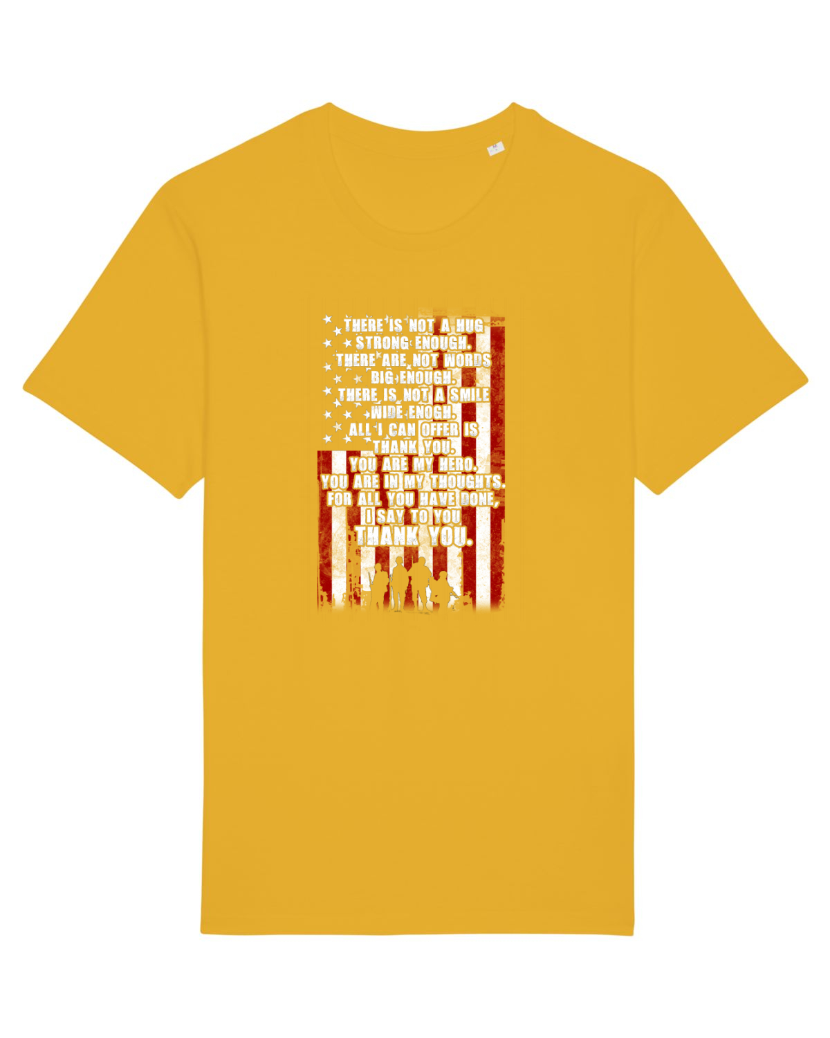 Tricou mânecă scurtă Unisex Rocker Spectra Yellow
