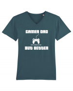 GAMER DAD Tricou mânecă scurtă guler V Bărbat Presenter