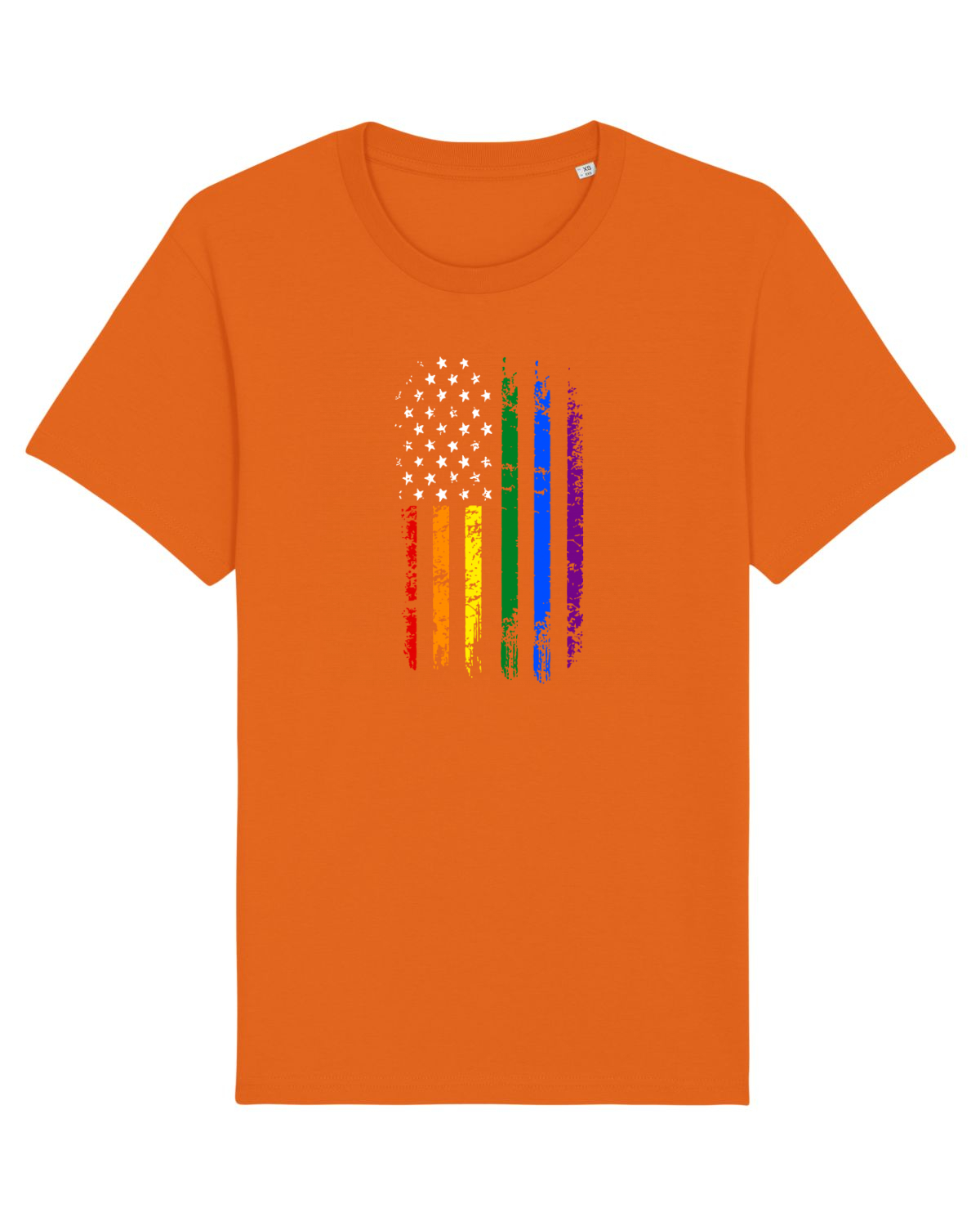 Tricou mânecă scurtă Unisex Rocker Bright Orange