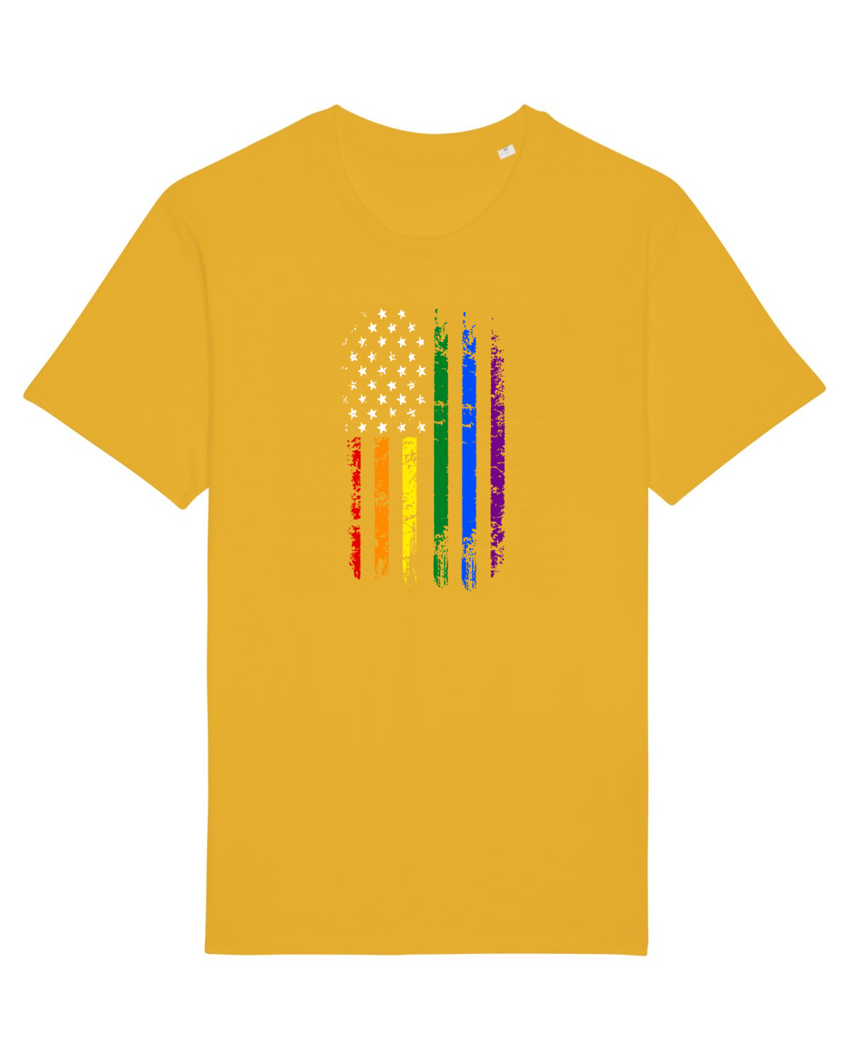 Tricou mânecă scurtă Unisex Rocker Spectra Yellow