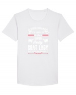 GOAT Tricou mânecă scurtă guler larg Bărbat Skater