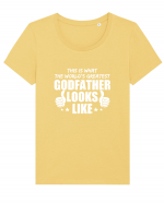 GODFATHER Tricou mânecă scurtă guler larg fitted Damă Expresser