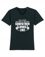 GODFATHER Tricou mânecă scurtă guler V Bărbat Presenter