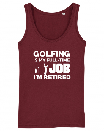 GOLFING Burgundy