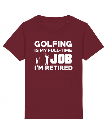 GOLFING Burgundy