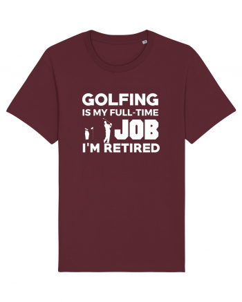 GOLFING Burgundy